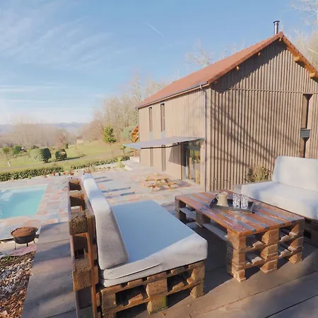 Maison Typique Du Perigord, Sechoir A Tabac Avec Piscine Chauffee Marnac