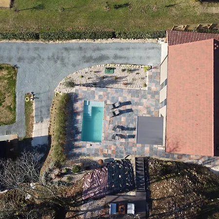 Maison Typique Du Perigord, Sechoir A Tabac Avec Piscine Chauffee * Marnac