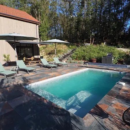 Vakantiehuis Maison Typique Du Perigord, Sechoir A Tabac Avec Piscine Chauffee Marnac